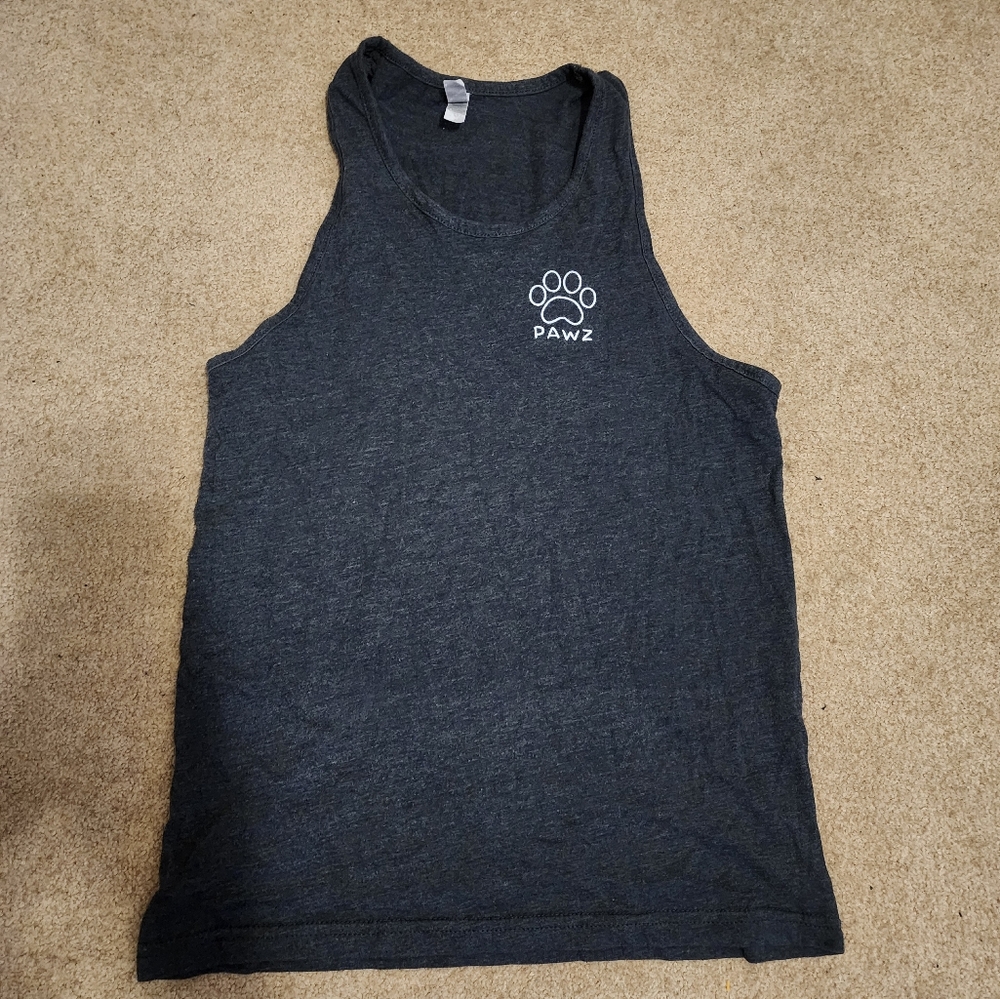 Gray Pawz Tank Top